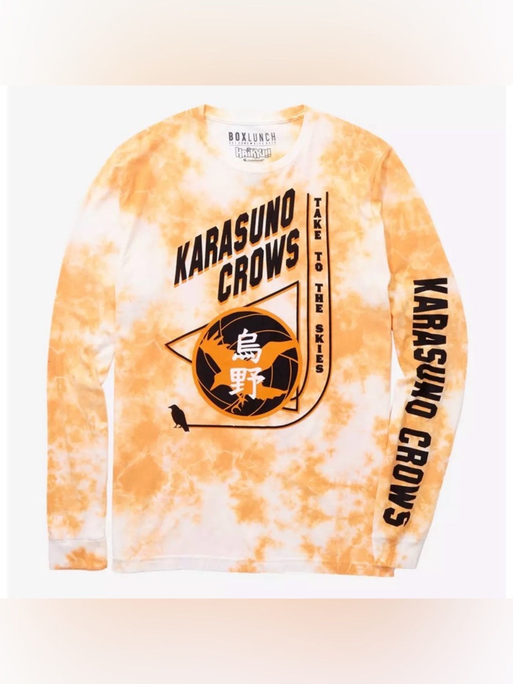 Crunchyroll Haikyu!! Karasuno Crows Long Sleeve Top